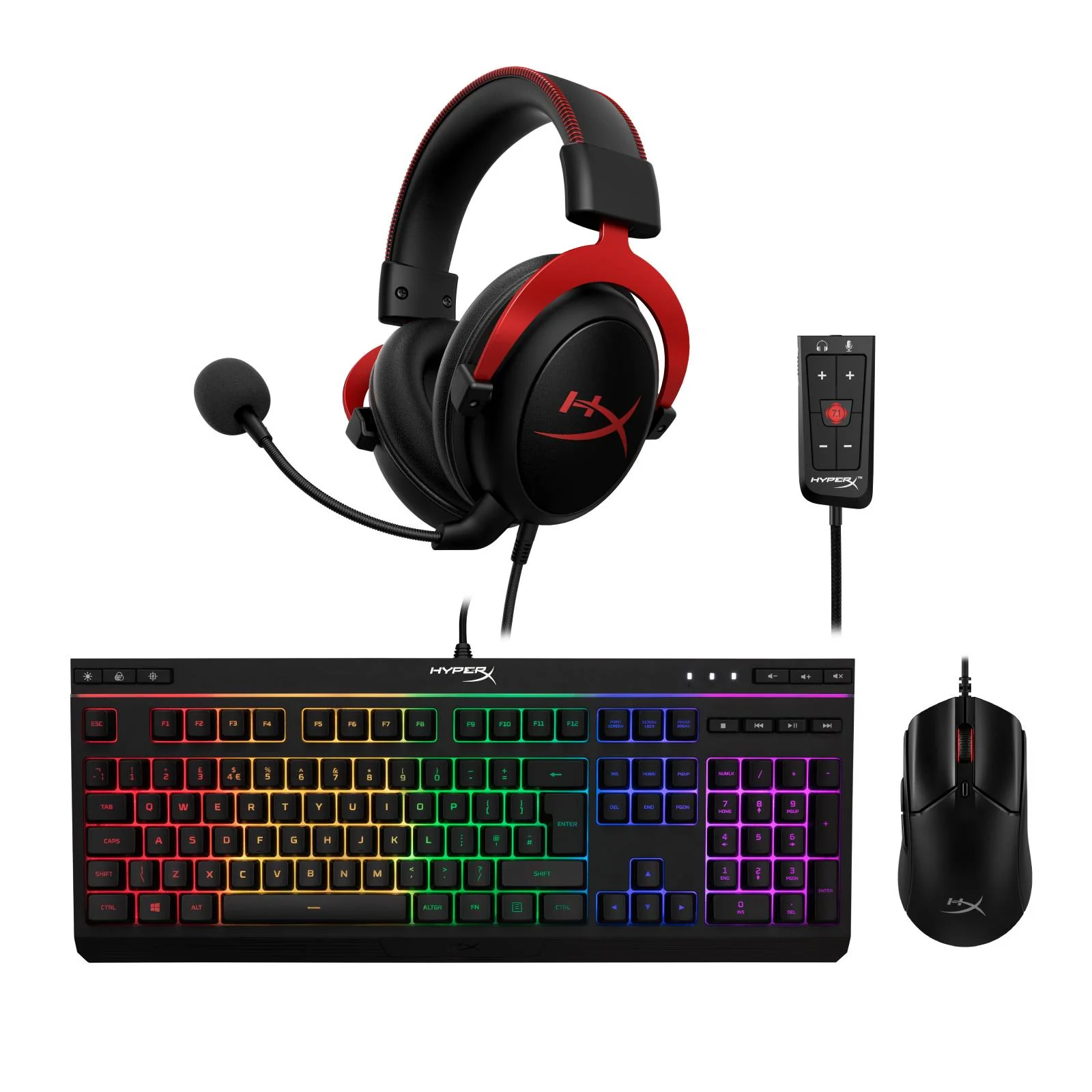 HyperX Bundle - Cloud II + Alloy Core + Pulsefire Haste 2 - Image 6