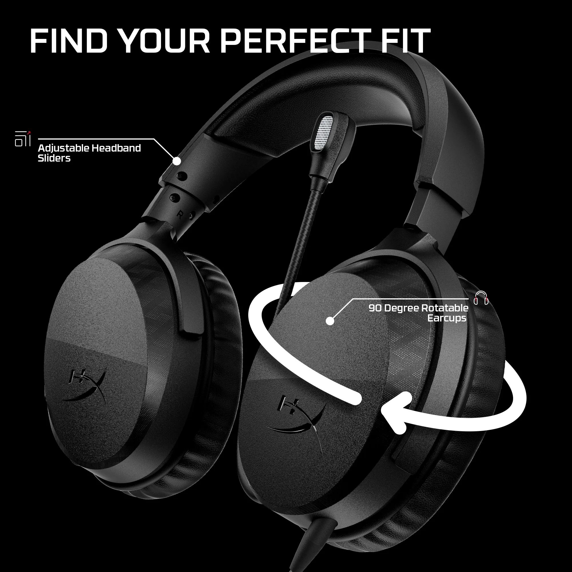 HyperX CloudX Stinger 3 – Gaming Headset – Xbox - Image 6