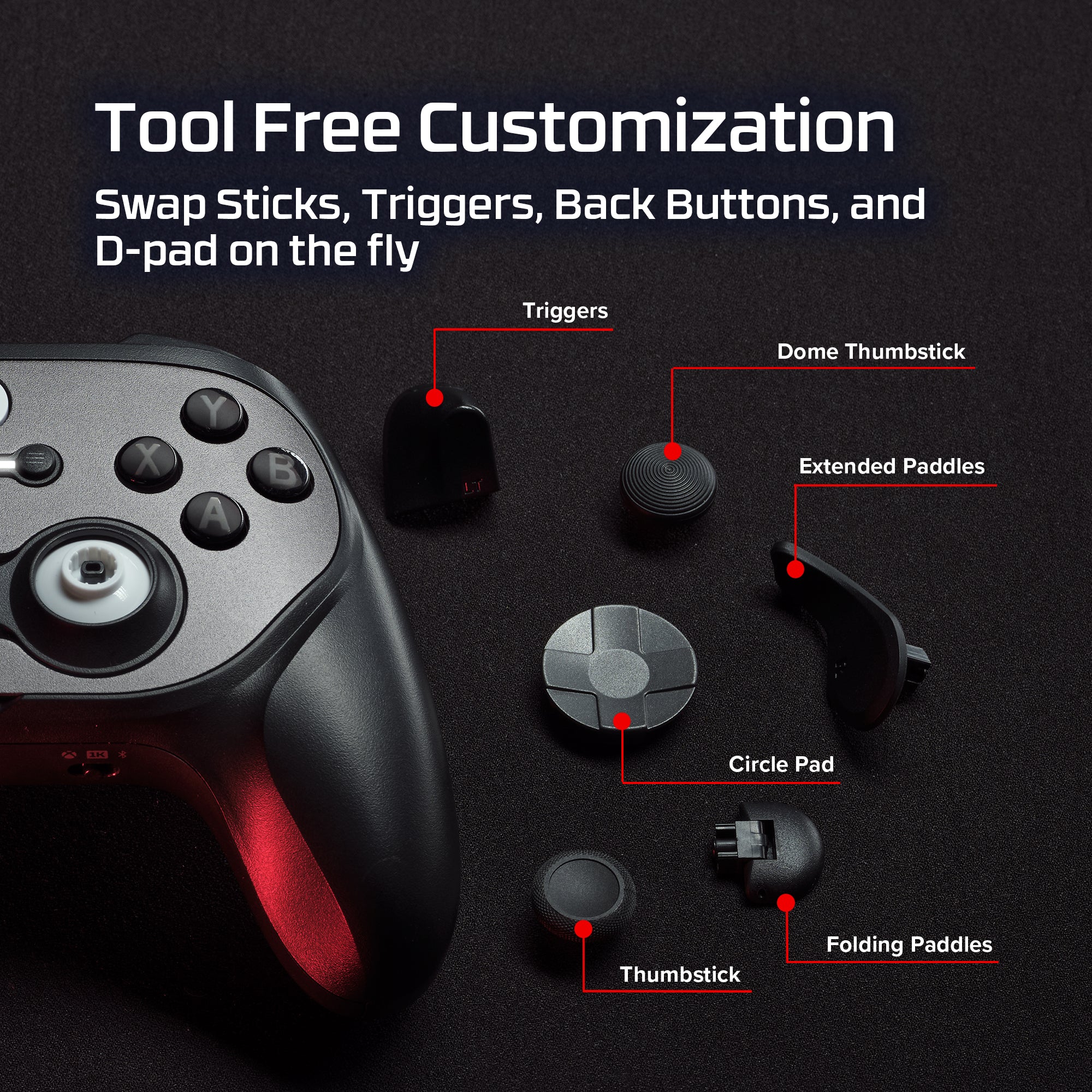 HyperX Clutch Talon- Wireless Gaming Controller - Xbox - Image 4