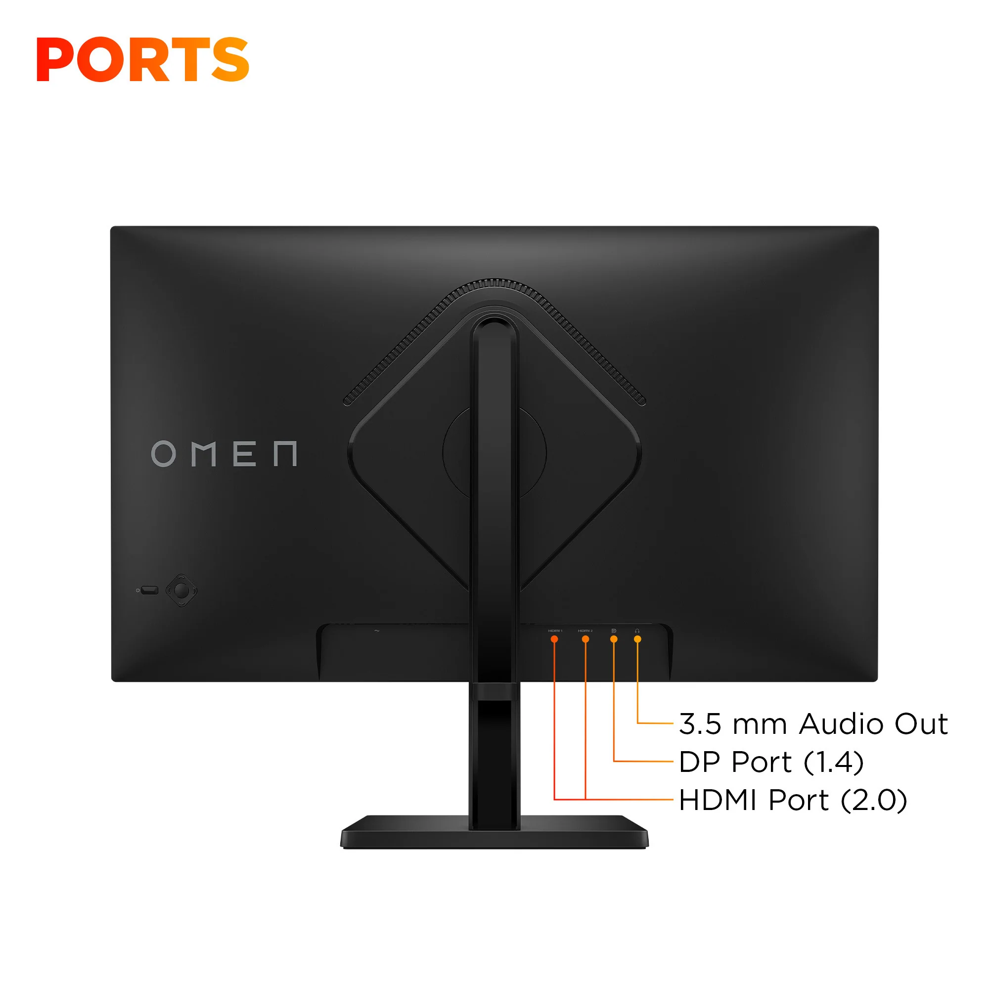 OMEN 27 inch QHD 180Hz Gaming Monitor - OMEN 27q G2, 180 Hz, 95% Display P3, IPS; LCD, No integrated camera, HP Eye Ease (Eyesafe® certified) - Image 12