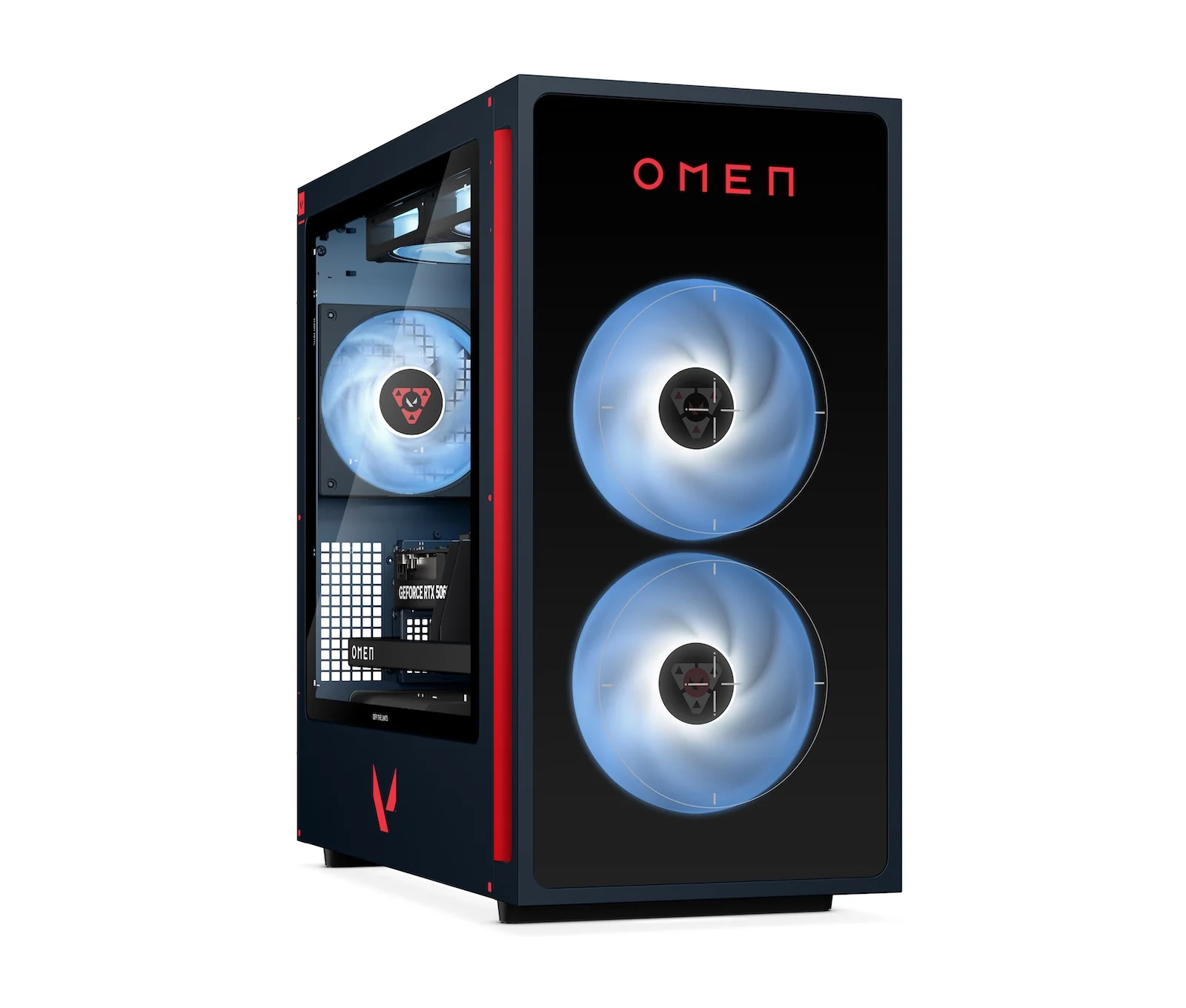 OMEN 35L Gaming Desktop GT16-0120na PC, Windows 11 Home, Intel® Core™ i7, 32GB RAM, 1TB SSD, NVIDIA® GeForce RTX™ 5060, Navy - Image 8