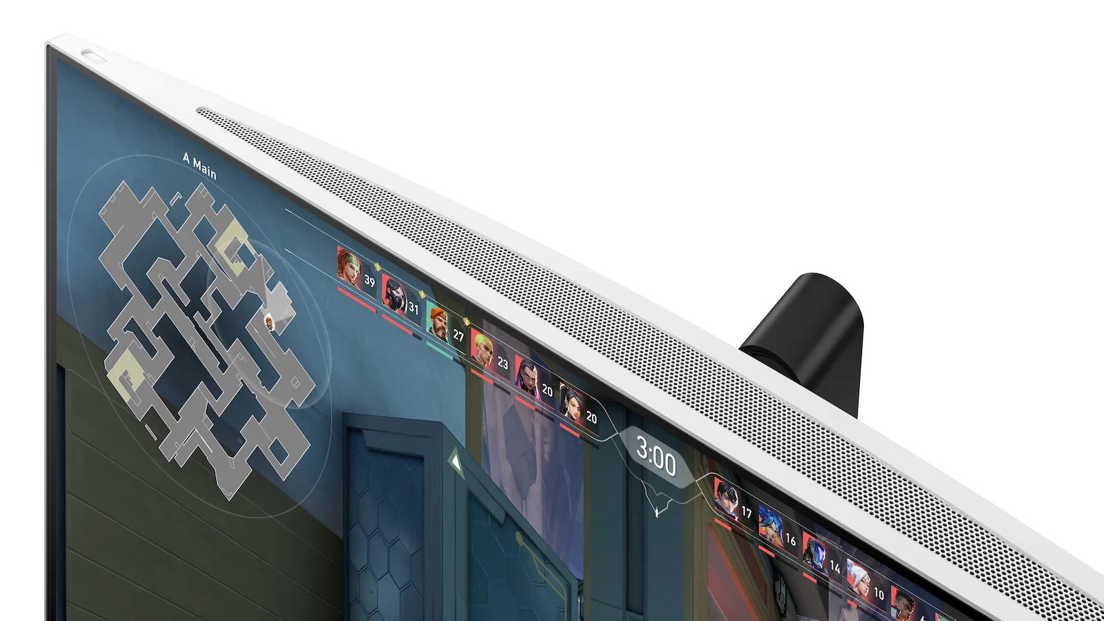 OMEN Transcend 31.5 inch UHD 240Hz OLED Gaming Monitor - OMEN Transcend 32, 240 Hz, 100% sRGB; 100% BT.709; 80% BT.2020; 99% Display P3; 97.5% Adobe RGB, QD-OLED, No integrated camera, HP Eye Ease (Eyesafe® certified) - Image 15